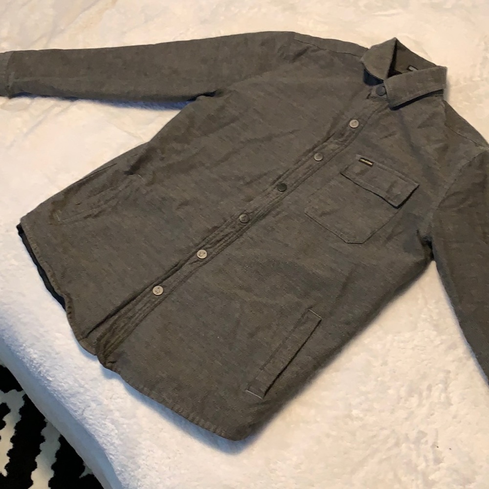 Collared Volcom Classic Fit Button Up Jacket